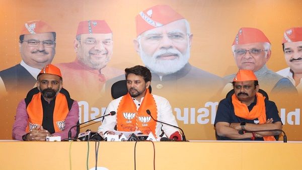 જનતા જનાર્દન કહે છે કે, ભાજપાના શાસનમાં ગુજરાત મજામાં અને અમે ગુજરાતી ભાજપાના સાથી:અનુરાગ ઠાકુર