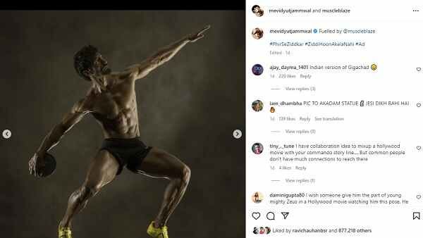 લોકોએ વિદ્યુતને ગણાવ્યો મહાયોદ્ધા