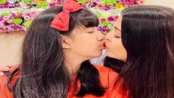 Aaradhya Birthday: ઐશ્વર્યા રાયે આરાધ્યા બચ્ચનને કરી Lip Kiss, લોકોએ કહી દીધી લેસ્બિયન