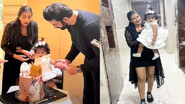 દીકરીનો બર્થડે મનાવ્યો