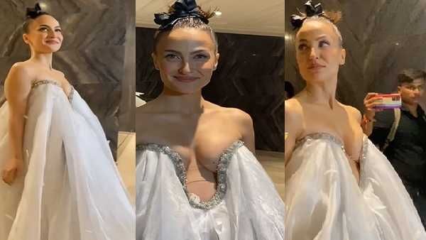 એલી અવરામે સેલોટેપથી પહેર્યો એવો ડ્રેસ, લોકોએ કરી ટ્રોલ, કહ્યુ - હાથ લગાવીને રોકવુ...