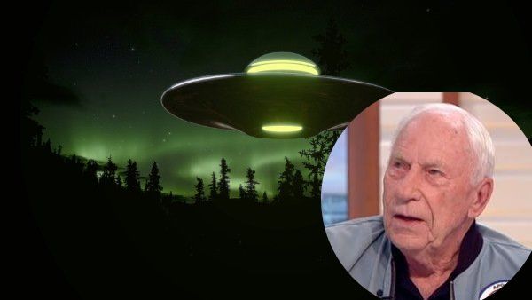 'માણસ નાના સ્પેસશીપ દ્વારા પૃથ્વી પર આવ્યો