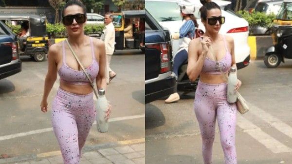 હોટ એન્ડ બોલ્ડ અંદાજમાં જિમ બહાર આગ લગાવતી જોવા મળી મલાઈકા અરોરા, જુઓ બોલ્ડ ફોટોશૂટ!