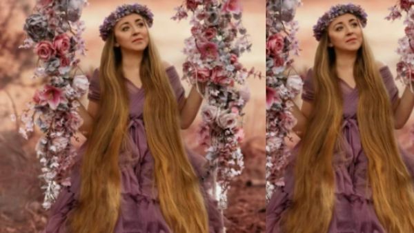 પોતાની હાઇટ કરતા પણ લાંબા છે યુવતીના વાળ, પોતે બતાવ્યુ સુંદર, લાંબા વાળનુ ટોપ સિક્રેટ