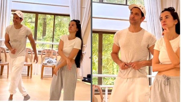 સાથે જીમ કરે છે રિતિક - સબા