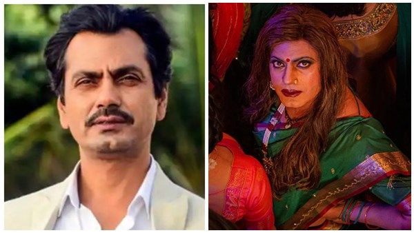 Haddi Look: સાડી અને કાનમાં ઝુમકા પહેરીને ટ્રેડિશનલ લૂકમાં જોવા મળ્યો નવાજુદ્દીન સિદ્દીકી