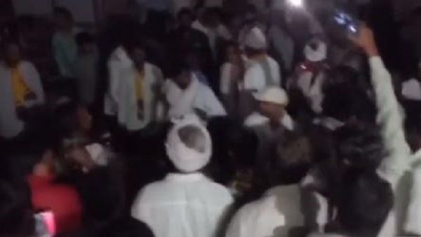 સૂર્યાવદરમાં પંજાબથી આવેલા AAPના પ્રચારકોએ કર્યો ભાંગડા