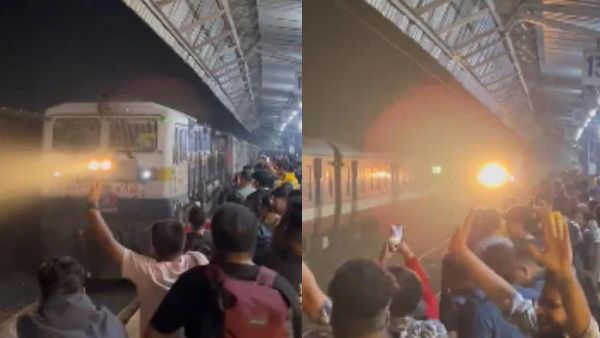 9 કલાક લેટ પહોંચી ટ્રેન, લોકોએ ડાંસ કરી કર્યું સ્વાગત, જુઓ વીડિયો