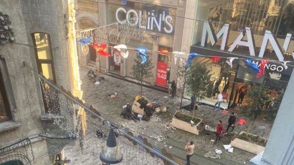 તુર્કીના ઈસ્તાંબુલમાં બોમ્બ વિસ્ફોટ, 4નાં મોત અને 40થી વધુ લોકો ઘાયલ!