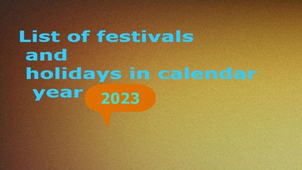 New Year 2023 Holiday : વર્ષ 2023માં મળશે આટલી બધી રજાઓ, જાણો લાંબી રજાઓ