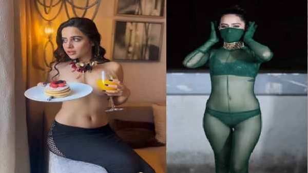 નાસ્તાની ડીશ અને ગ્લાસથી કવર કરી બૉડી