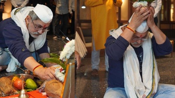 આમિર ખાનની કળશ પુજાની તસવીર જોઇને ફન્સ થયા ખુશ, ઓફિસથી વાયરલ થઇ તસવીર