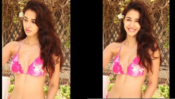 પીંક બિકિનીમાં કાતિલ સ્માઈલ આપતી જોવા મળી દિશા પટણી, ફોટો જોશો તો જોતા રહી જશો!