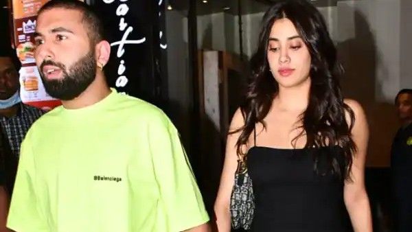 જ્હાન્વી કપૂર અને ઓરહાન અવાત્રામણિ 