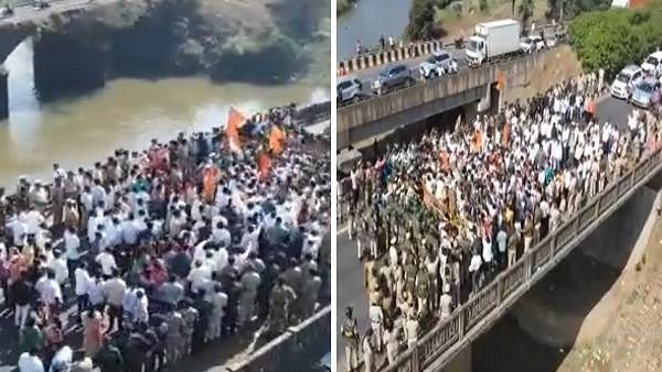 મહારાષ્ટ્ર-કર્ણાટક બોર્ડર પર ફરીથી પ્રદર્શન, ઘણા નેતાઓને કરાયા ગિરફ્તાર