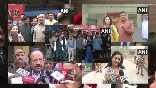 Delhi MCD Election : આ દિગ્ગજોએ કર્યું મતદાન, જુઓ તસવીરો
