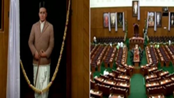 કર્ણાટક વિધાનસભામાં સાવરકરની તસવીર લગાવાતા વિપક્ષનો હંગામો