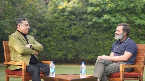 Rahul Gandhi: 'હૈ રામ', ખાદી અને ફિલ્મો પર કમલ હસન સાથે કરી વાતચીત, ચીનના સવાલ પર કરી આ વાત