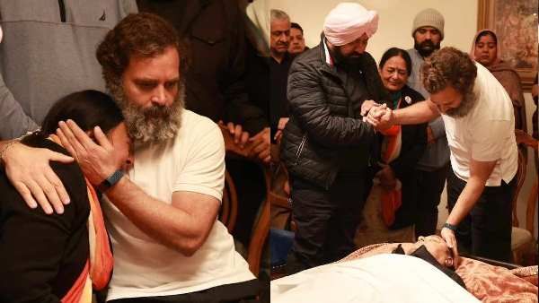 Santokh Singh: રાહુલ ગાંધીએ કોંગ્રેસ સાંસદના પરિવારને સાંત્વના આપી , સોનિયા ગાંધીએ મોકલ્યો શોક સંદેશ