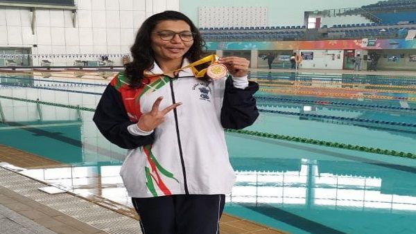 દિલ્હીમાં યોજાયેલ રાષ્ટ્રીય તરણ સ્પર્ધામાં કાસ્ય ચંદ્રક મેળવી ગુજરાતનું ગૌરવ વધારતા ડો.ધારા રાણા