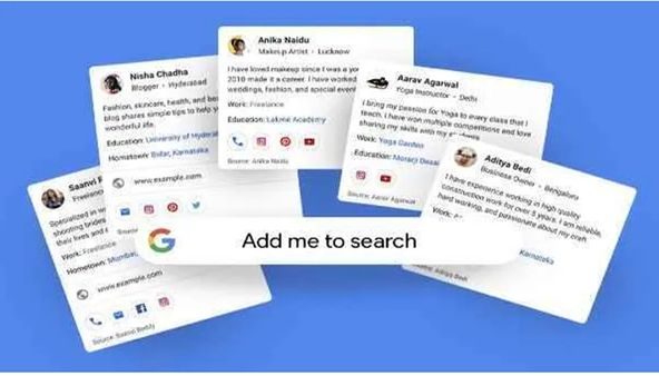 ગૂગલે તેને 'પીપલ કાર્ડ્સ' નામ આપ્યું