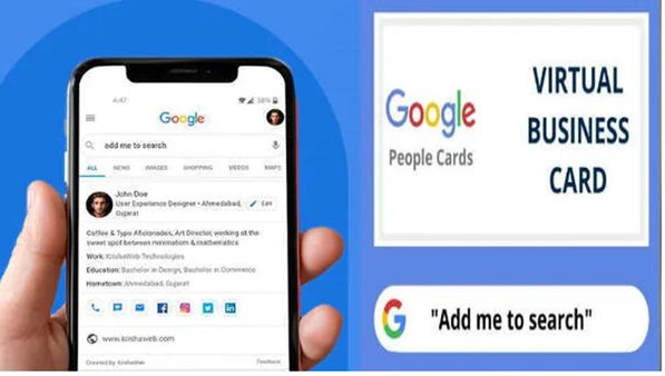 virtual visiting card : જાણો ગૂગલ પર વર્ચ્યુઅલ વિઝિટિંગ કાર્ડ બનાવવાની સૌથી સરળ ટ્રીક