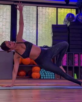 વર્કઆઉટના ફોટો શેર કર્યા