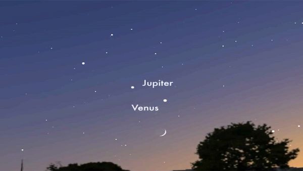 Venus-Jupiter Conjunction: આકાશમાં ગુરુ-શુક્રના મિલનનુ અદભૂત દ્રશ્ય, 1 માર્ચ સુધી વધુ નજીક આવશે બંને ગ્રહ