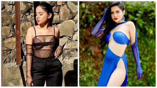 ઉર્ફી જાવેદે સાડીનો પાલવ નીચે પાડીને આપ્યા બોલ્ડ પોઝ, ડીપનેક બ્લાઉઝમાં દેખાયો અસલી રંગ