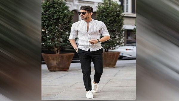 શર્ટની સ્લીવ્સ ઉપર રાખે