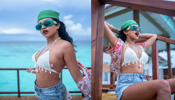 Amala Paul Video : ઝરણામાં બેસીને આપ્યા કાતિલ પોઝ, જુઓ વેકેશનનો વીડિયો