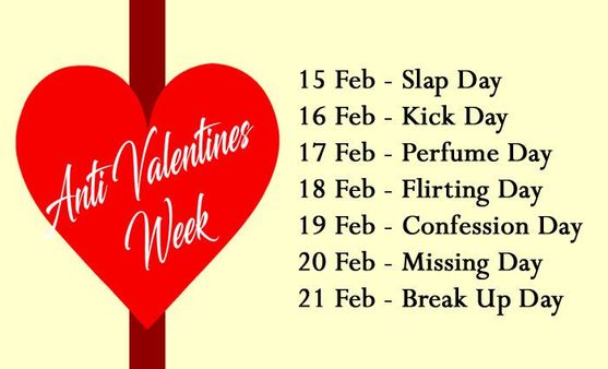 anti valentine week 2023 anti valentine week 2023