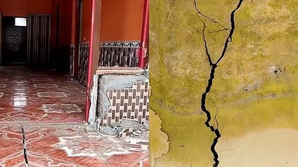 જોશીમઠ બાદ હવે જમ્મુ કાશ્મીરમાં મકાનોમાં પડી તિરાડો, ડોડોના 7 ઘરોમાં દરારો