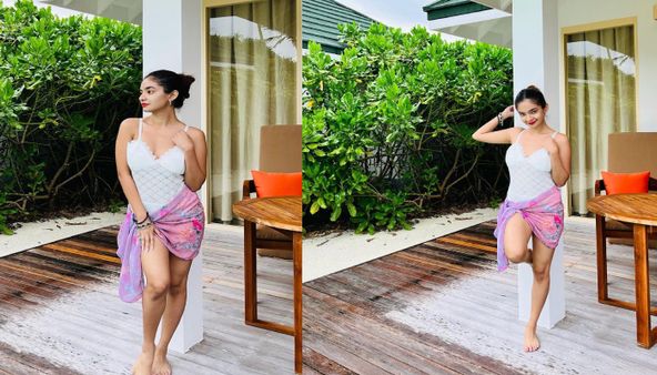 અનુષ્કા સેનનો ગ્લેમરસ અંદાજ