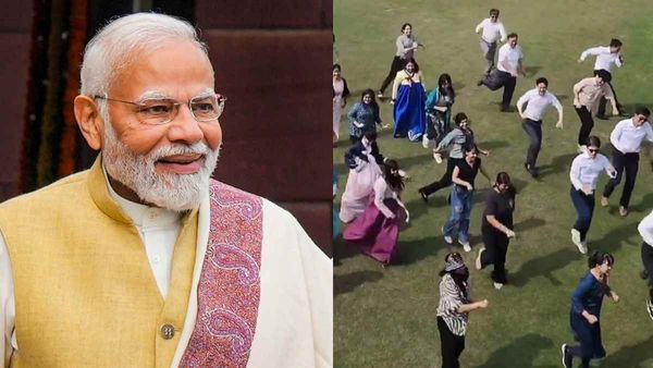 પ્રધાનમંત્રીની ખુશીનું ઠેકાણુ ના રહ્યુ, શાનદાર ટીમ વર્ક, Video