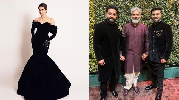 Oscars 2023: રેડ કાર્પેટ પર દીપિકાનો જલવો, RRRના રામચરણ અને જુનિ.NTR પણ છવાયા