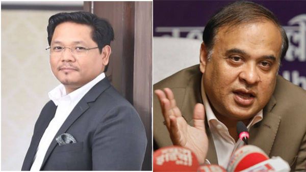 મેઘાલયમાં મતગણતરી પહેલા સંગમાએ હિમંત વિશ્વ શર્મા સાથે ગુવાહાટીમાં કરી મુલાકાત