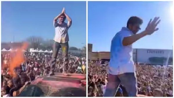 કાર્તિક આર્યને અમેરિકામાં મનાવી હોળી