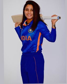 તાનિયા 2018થી આંતરરાષ્ટ્રીય ક્રિકેટ રમી રહી છે