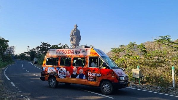 સ્ટેચ્યુ ઓફ યુનિટી–એકતાનગર ખાતે આજ તા. ૭મી માર્ચથી કેસુડાં ટુરનો થશે શુભારંભ*