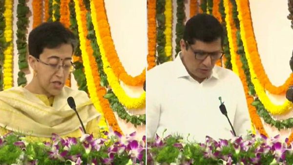 Delhi News : મંત્રી તરીકે સૌરભ અને આતિશીએ લીધા શપથ, મળ્યા ચાર-ચાર ખાતા