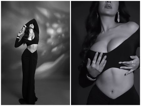 એશા ગુપ્તાએ પહેર્યો રિવીલિંગ બોડીકોન ડ્રેસ