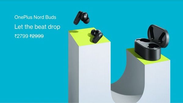વનપ્લસ નોર્ડ બડ્સ ટ્રુ વાયરલેસ ઇયરબડ્સ