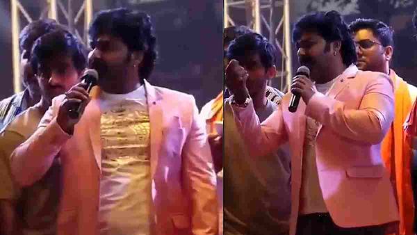 બલિયા: ભોજપુરી સ્ટાર પવન સિંહ પર સ્ટેજ શો દરમિયાન હુમલો, પોલીસે કર્યો લાઠીચાર્જ