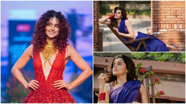 Taapsee Pannu : તાપસી પન્નુ ડીપ નેક ગાઉનમાં આપ્યો કાતિલ પોઝ