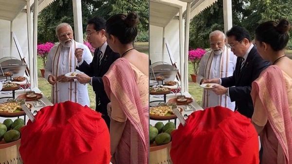 જાપાનના પીએમ ફુમિયો કિશિદાએ પીએમ મોદી સાથે પાણીપુરીનો આનંદ લીધો, જુઓ વીડિયો