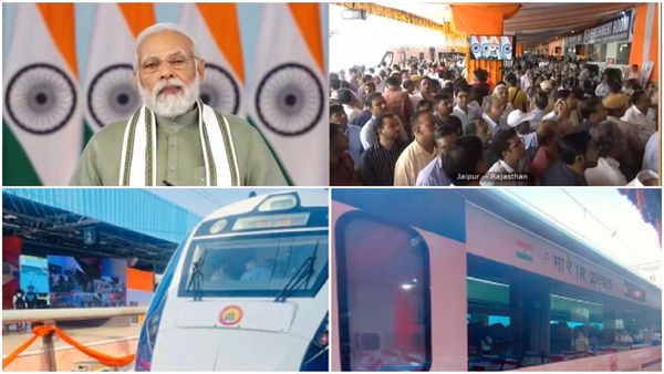Ajmer Vande Bharat Express : રાજસ્થાનને મળી પહેલી વંદેભારત એક્સપ્રેસ, PM મોદી આપી લીલી ઝંડી