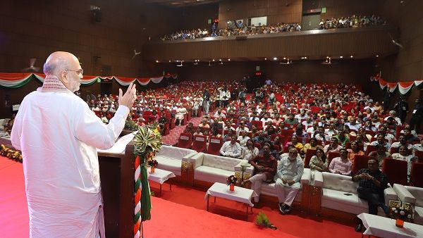 કેન્દ્રીય મંત્રી અમિત શાહે દિલ્હીમાં ગુજરાતી સમાજને કર્યુ સંબોધન