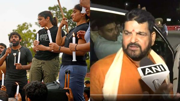 Wrestlers Protest: ગંગામાં પદક ફેંકવા પર બૃજભૂષણનુ ચોંકાવનારુ નિવેદન - 'આ તેમનુ સ્ટેન્ડ, અમે શું કરીએ?'