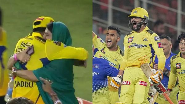 Video: ધબકારા વધી જાય તેવી ઓવરના હીરો બન્યા રવીન્દ્ર જાડેજા, પત્નીને ભેટી પડ્યા, ધોનીને સમર્પિત કરી જીત